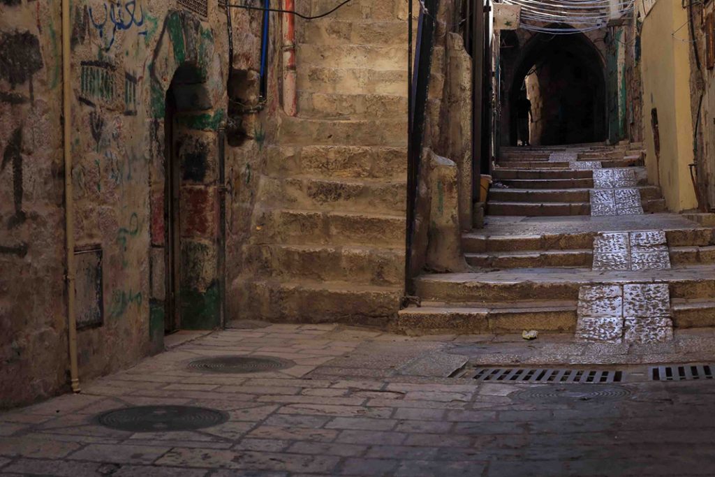 La Vía Dolorosa de Jerusalén, Los últimos pasos de Jesús