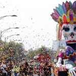 Catrinas y alebrijes