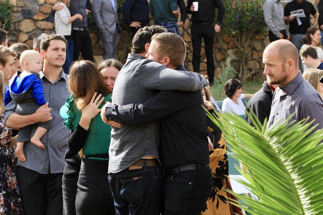 Funeral del ataque a la familia LeBraón