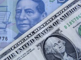 Peso se debilita por tercera jornada, superando la barrera de los 18 dólares