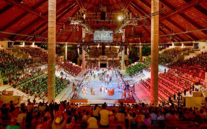 xcaret mexico show