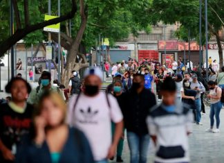 México registró en las últimas 24 horas 577 muertes y 5 mil 977 casos de COVID-19
