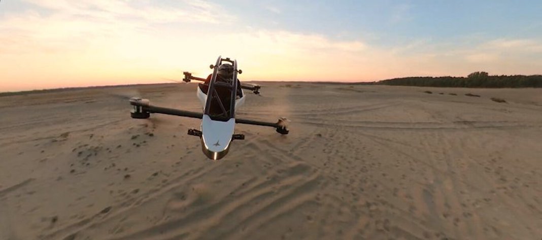 Crean vehículo volador muy parecido a las naves de Star Wars |  PalabrasClaras.mx