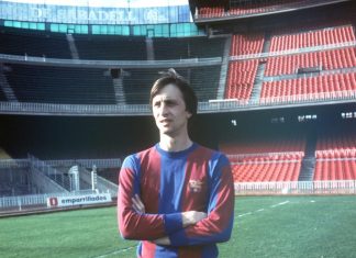 Se cumplen 50 años del debut oficial de Johan Cruyff con el Barcelona