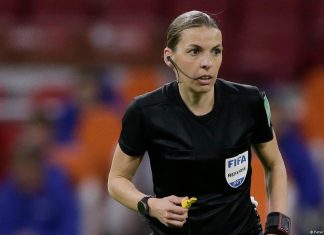Frappart será la primera mujer en dirigir un partido internacional masculino en Wembley