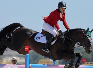 Andrés Azcárraga, avanza a la final del salto individual en ecuestre