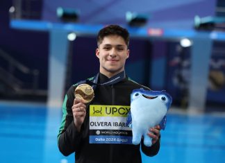 Osmar Olvera es nombrado el mejor clavadista del Mundial de Deportes Acuáticos Singapur 2025