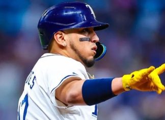 Isaac Paredes está en la selecta lista de los 100 mejores jugadores de la MLB