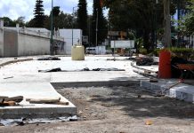 Registra obra de Araucarias 95% de avance