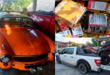 Aseguran armamento e inmuebles a célula delictiva en Veracruz