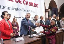 Reconoce Cabildo a deportistas y entrenadores xalapeños
