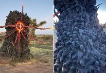 Aparece monolito siniestro en desierto de California (VIDEO)