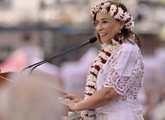 “Gotitas” que manchan: le cantan a Nahle por derrame en Veracruz (VIDEO)