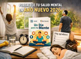 UNAM propone rutina diaria para fortalecer la salud mental en Año Nuevo 2026