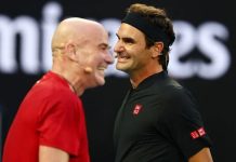 Roger Federer hace dupla de antología junto a Andre Agassi