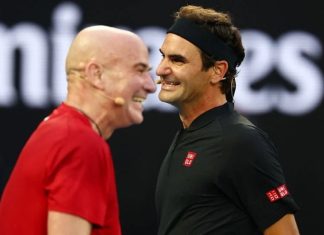 Roger Federer hace dupla de antología junto a Andre Agassi