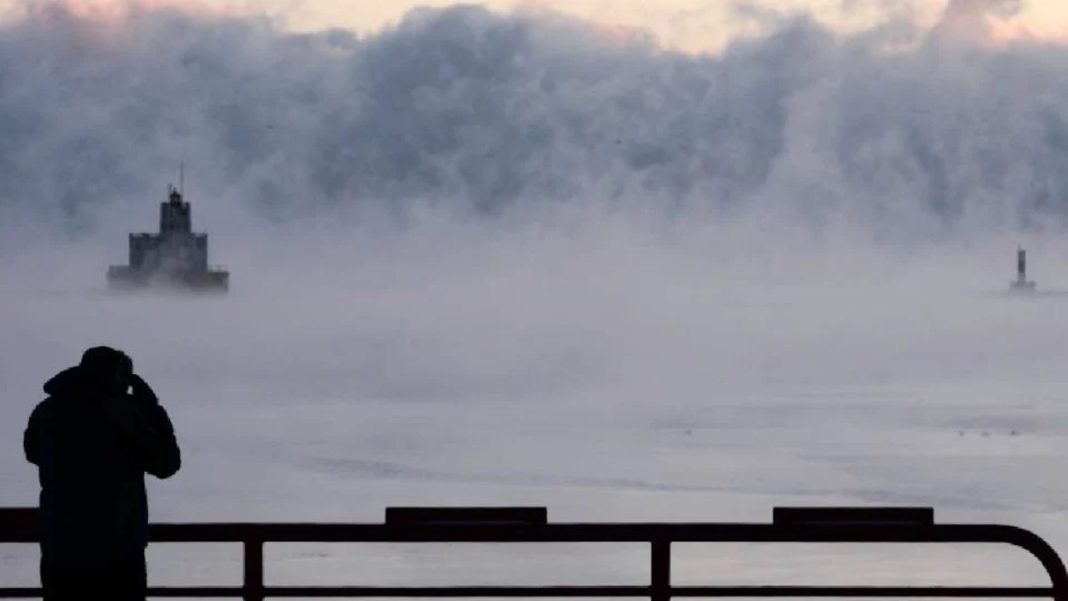 Tormenta invierno nieve