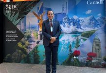 Ernesto Pérez, el edecán internacional del gobierno de Nahle