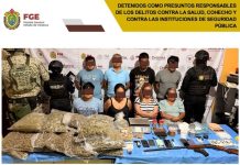 Detienen a familiar de funcionaria del Bienestar en cateo con droga en Veracruz