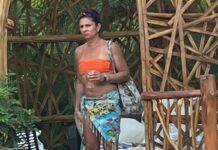 Ana Guevara reaparece en resort de lujo