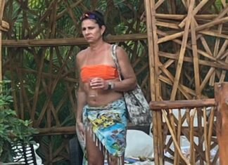 Ana Guevara reaparece en resort de lujo