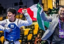Guillermo Cortés se corona como tricampeón mundial juvenil de taekwondo