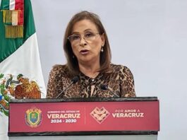 Rocío Nahle descarta favoritos para la sucesión de 2030 en Veracruz