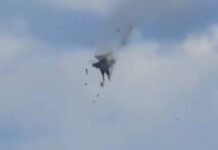Chocan jets de la Armada de EU en exhibición aérea (VIDEO)