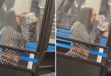 Mujer se bebe botella de tequila en filtro aeroportuario (VIDEO)