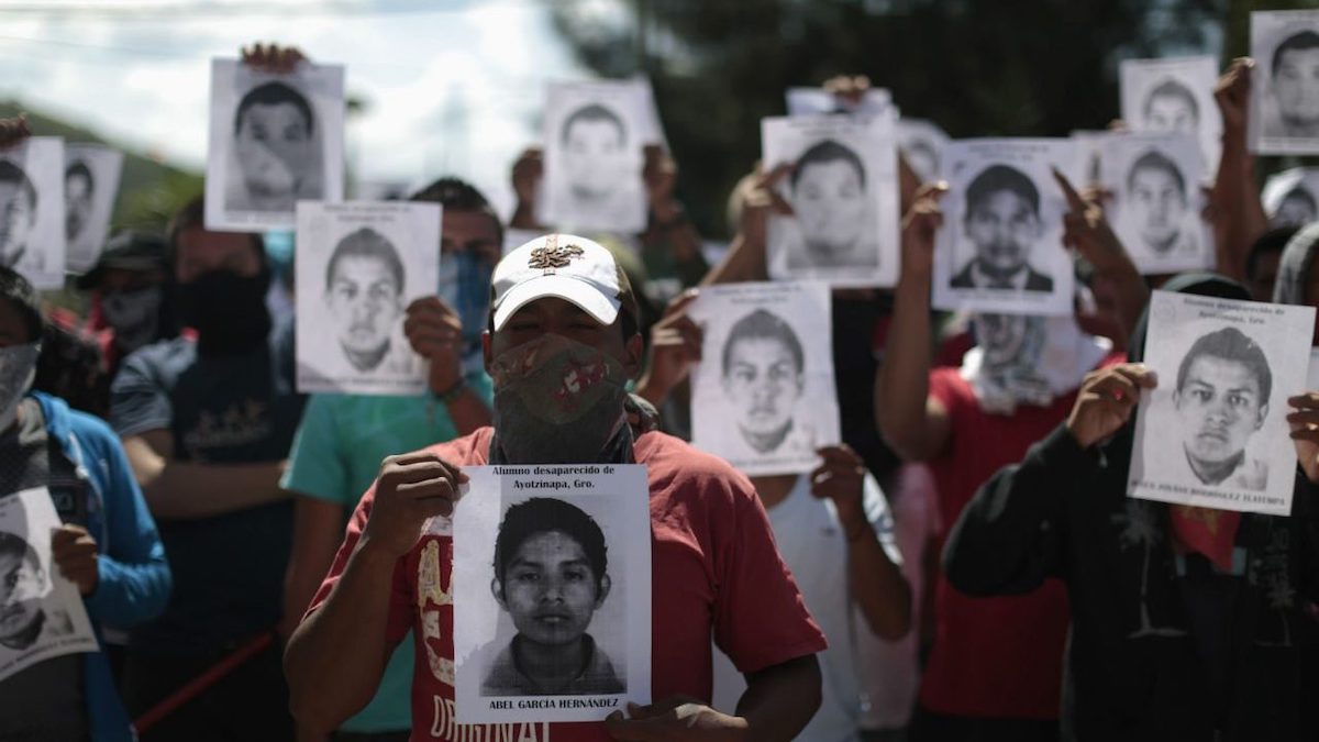 Desaparecidos Derechos humos
