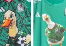 Mundial 2026: Venden playeras de la Selección Mexicana con la imagen del pato Merlín en Tepito