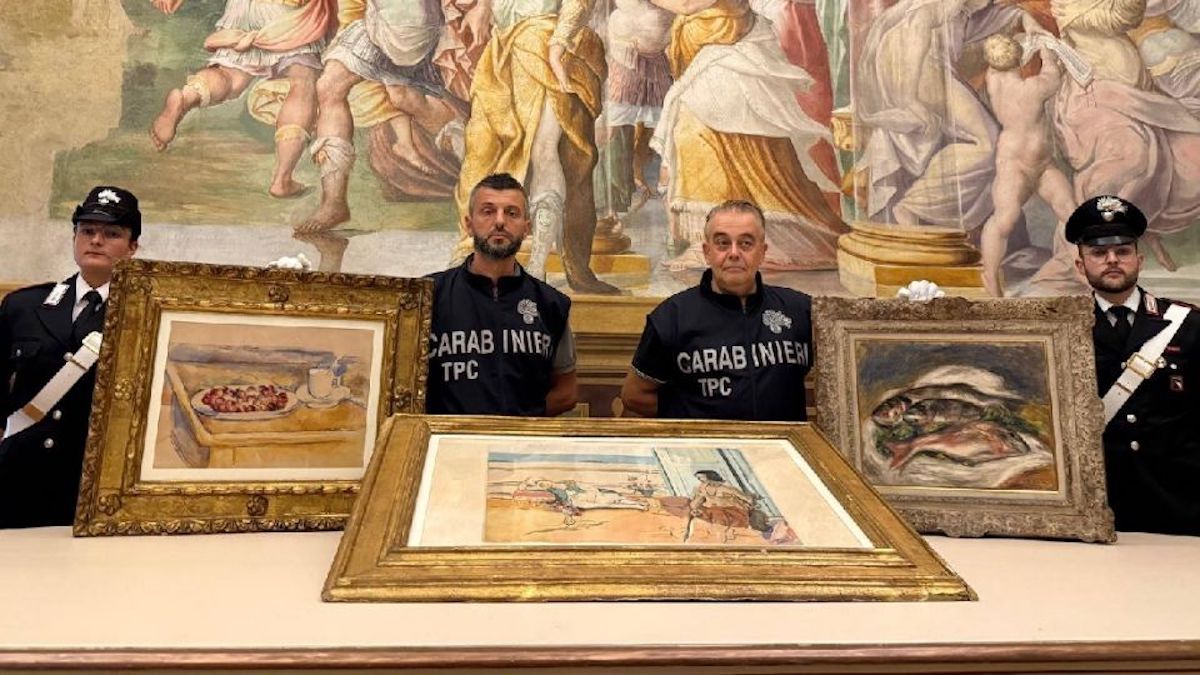 cuadros de Renoir, Cézanne y Matisse