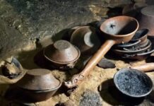 México descubre 179 piezas prehispánicas en una cueva ritual de la cultura zoque