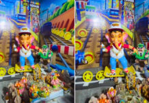 Crean altar de Subway Surfers con la deidad hindú Ganesh