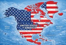Trump desata polémica al publicar mapa de México y Canadá bajo la bandera de EU