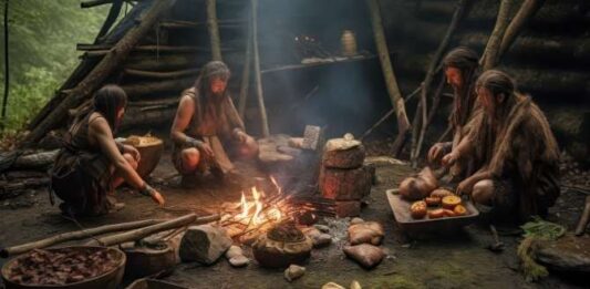 Los hogares paleolíticos revelan el inicio del fuego social