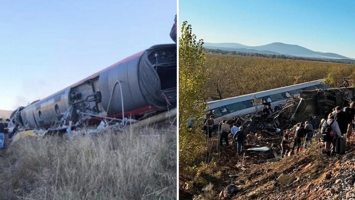 Tren España Accidente